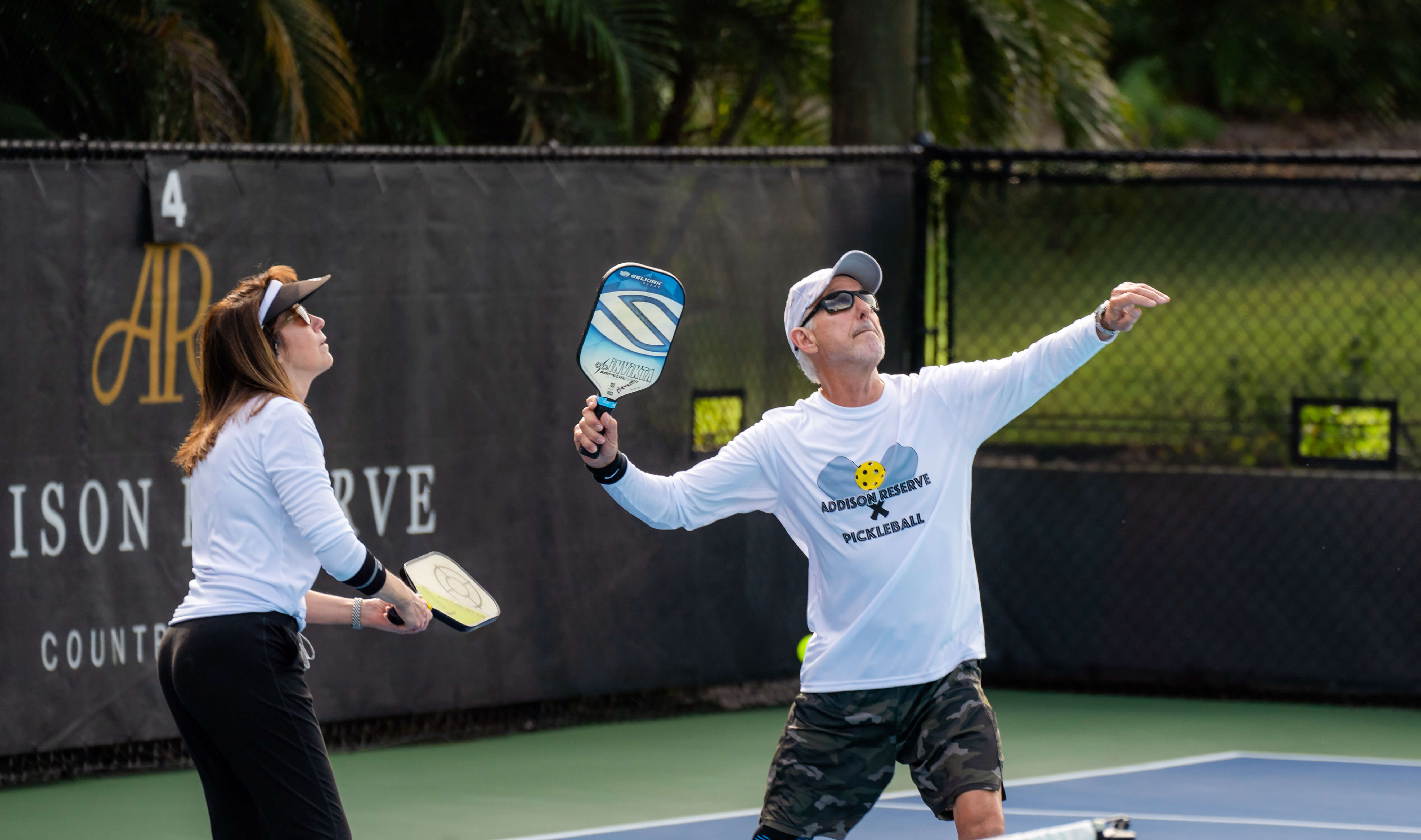 pickleball players