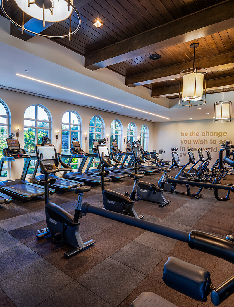 fitness center