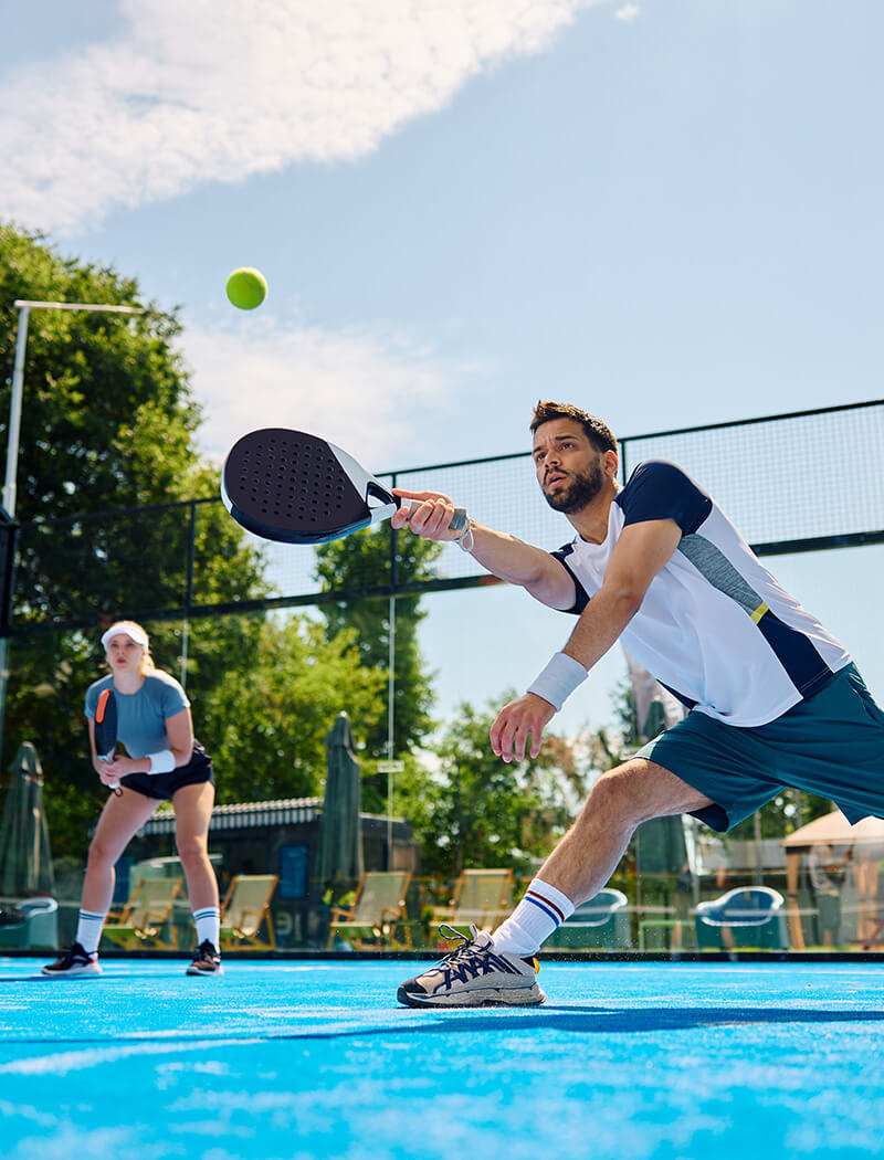 padel court player